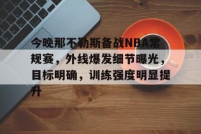 APP下载-今晚那不勒斯备战NBA常规赛，外线爆发细节曝光，目标明确，训练强度明显提升的简单介绍